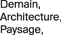 DEMAIN architecture paysage Logo